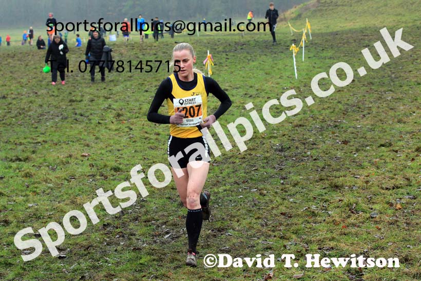 Senior womens 2022 North Eastern Harrier League, Thornley Farm, Peterlee, County Durham. Photo: David T. Hewitson/Sports for All Pics